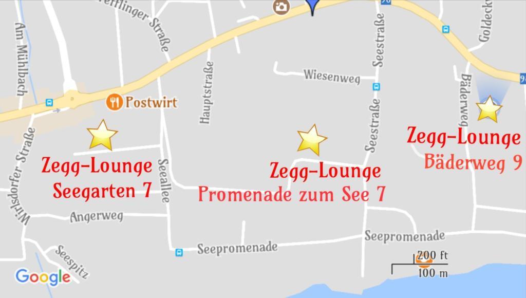 Апартаменты Zegg-Lounge Зеебоден Экстерьер фото
